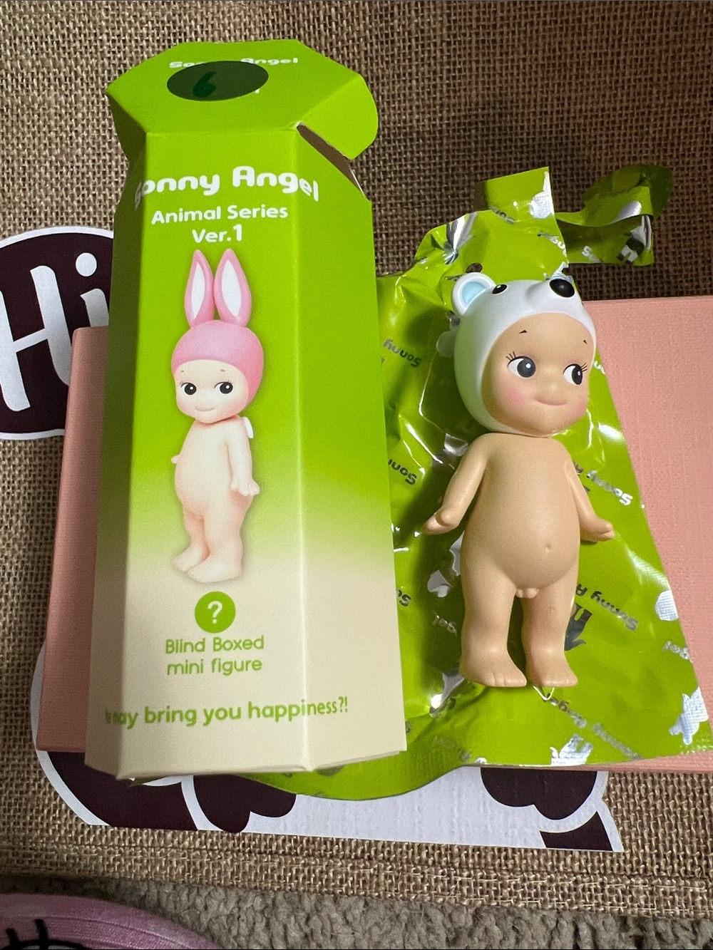 Sonny Angel Animal Series Ver.1 White-Head Bunny Mini Figure